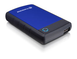 Transcend StoreJet Speichergerät – 2 TB, USB 3.0, 2,5", Blau