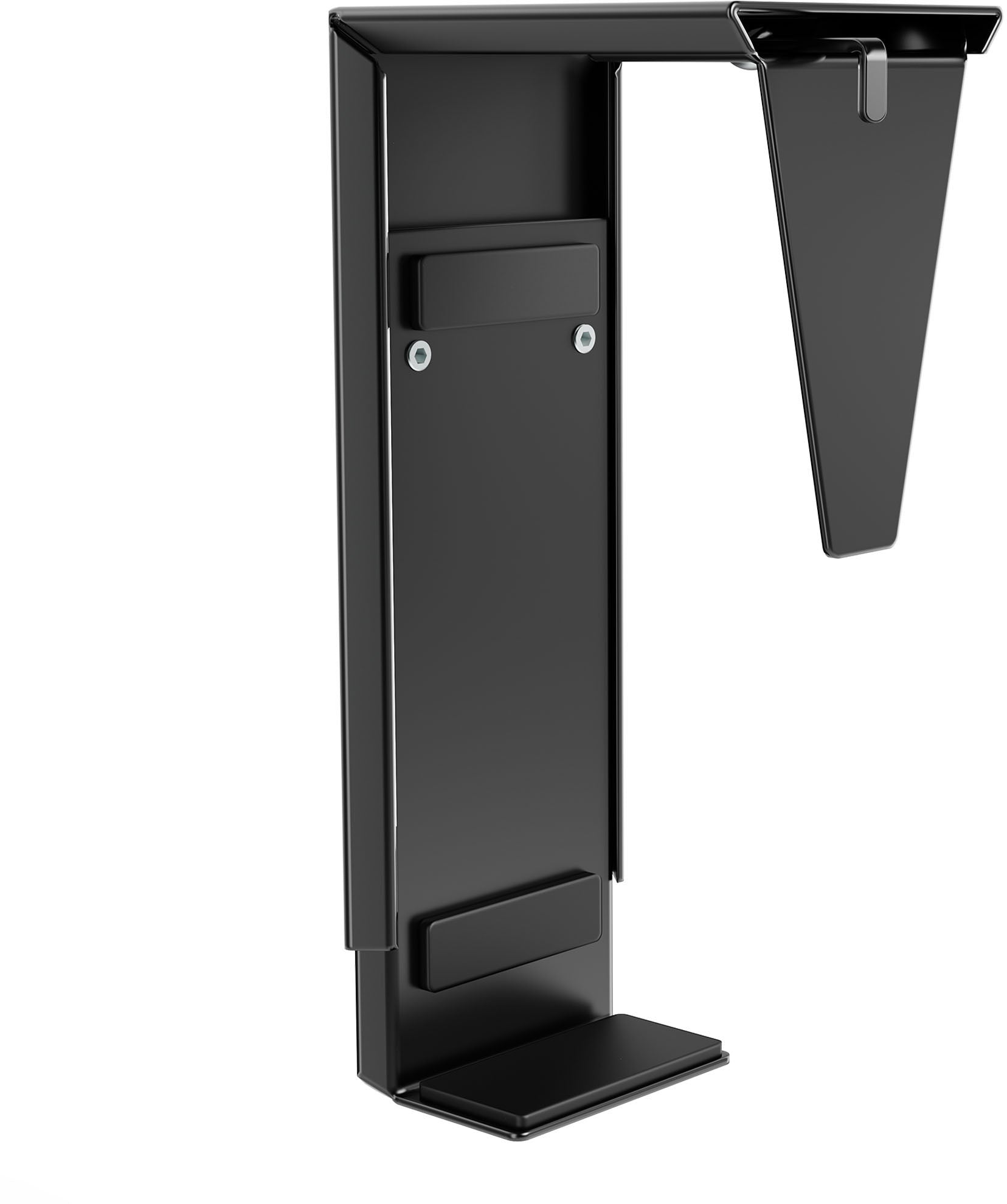 Fellowes Untertisch-PC-Halterung – einstellbar 20–95 mm Breite, 166–310 mm Länge, bis 15 kg, schwarz