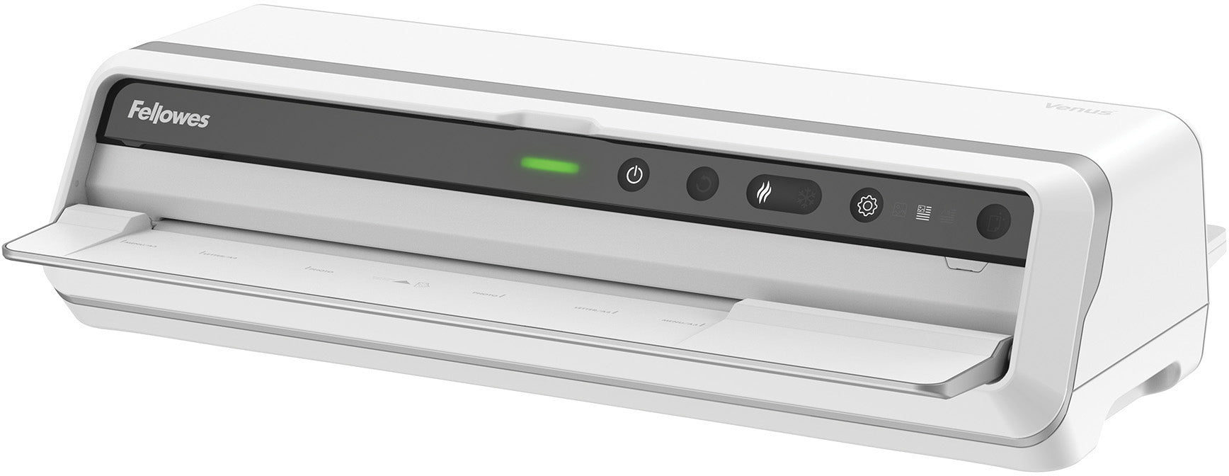 Fellowes Venus Laminiergerät A3 – Kalt-/Heisslaminator, bis 250 µm, 6 Rollen, 2'180 mm/min, weiss