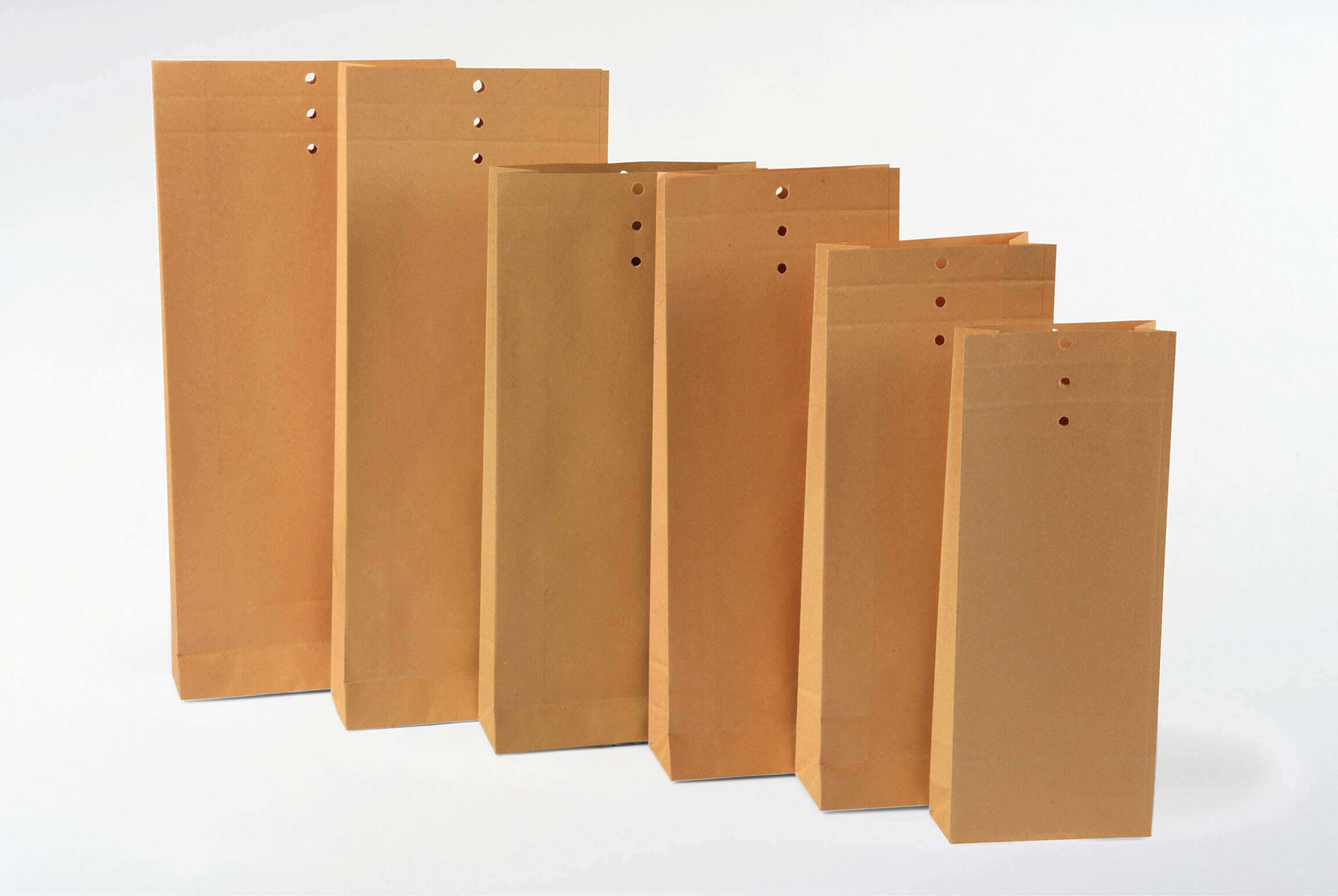 Flexipak Mustertüte – 322 × 136 × 428 mm, Papier, Braun