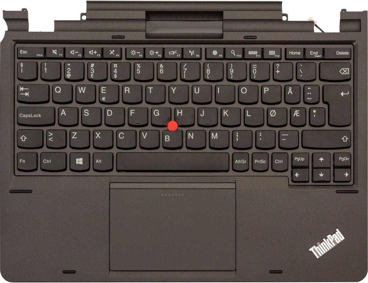 Lenovo Notebook-Ersatztastatur – QWERTY (Nordisch) – Schwarz – für Helix 3698-6CG