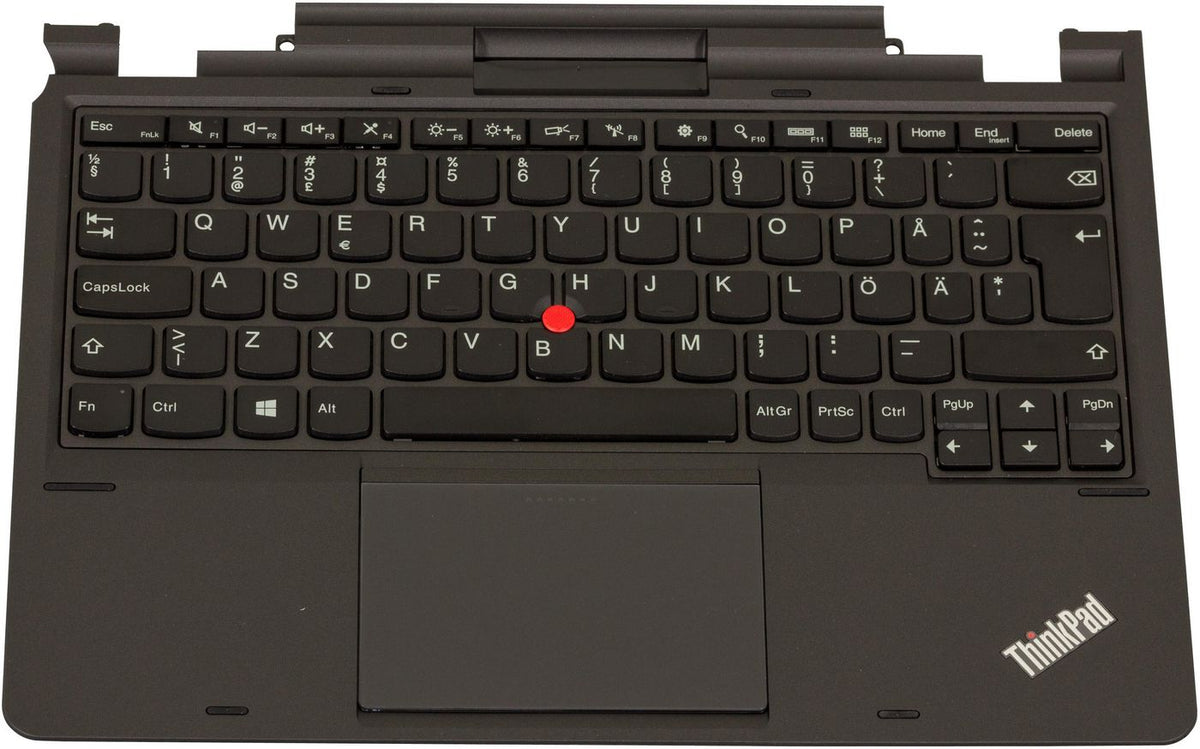 Lenovo Tastatur – QWERTY (Nordisch) – Schwarz