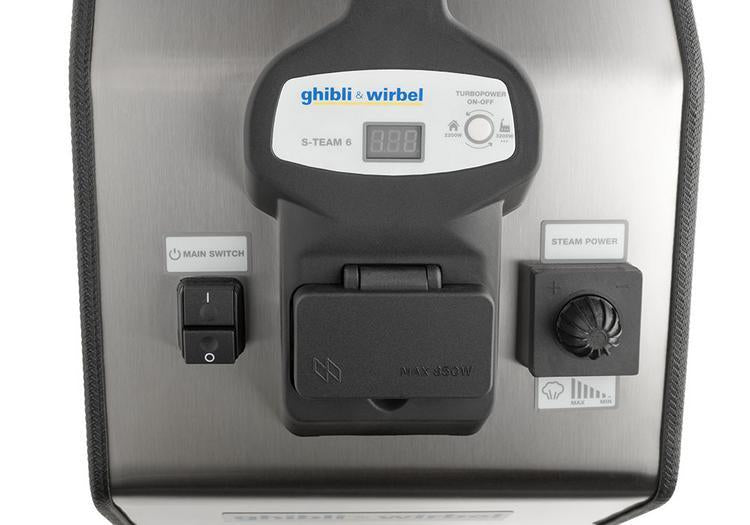 Ghibli Dampfreiniger S-Team – 2,2 l Wassertank – 6 bar – 165 °C