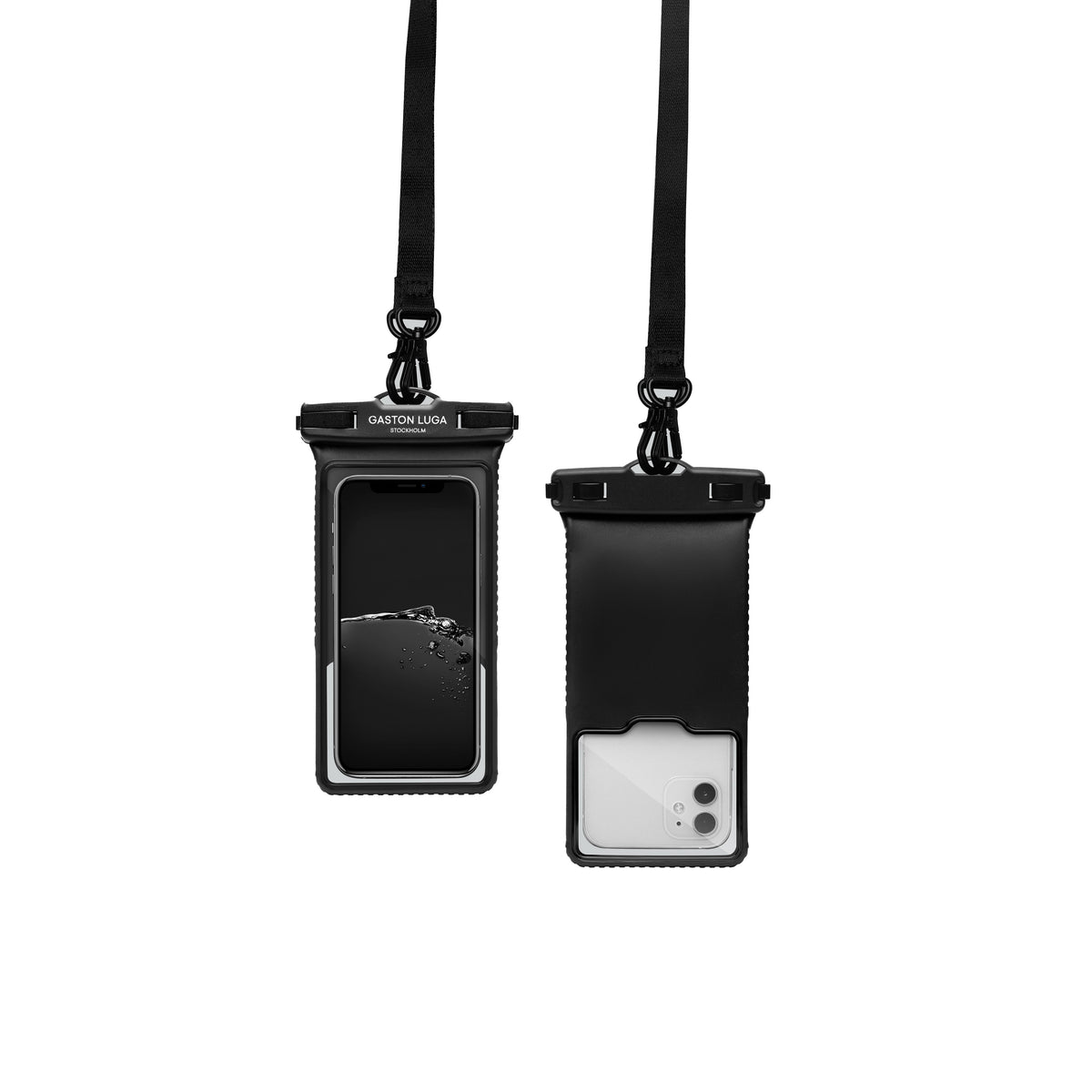 Gaston luga GASTON Däsh Backcover – für Smartphone, schwarz, wasserdicht
