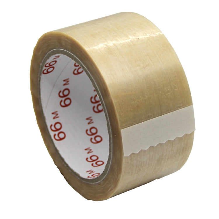 Verpackungsband, PVC, 50 mm × 66 m, transparent, 1 Rolle