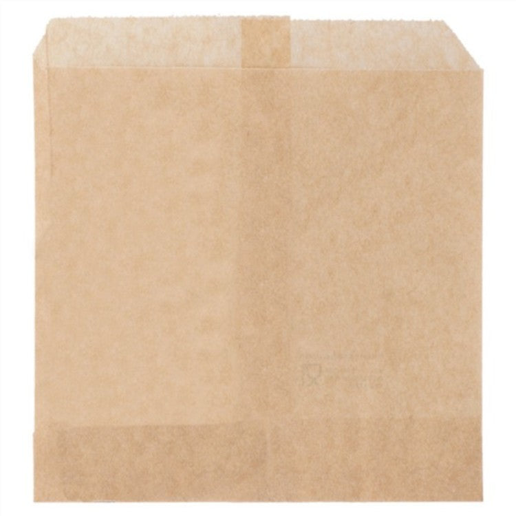 Papierbeutel – Pergamin, natur, 12 × 12 cm, lebensmittelecht, 1000 Stück