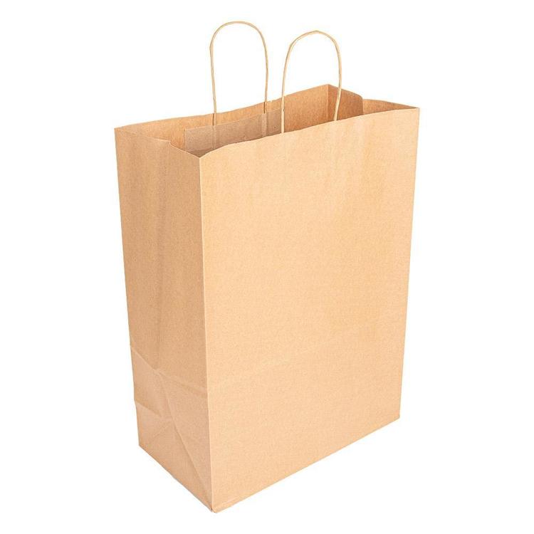 Papierbeutel – Braun, Kraftpapier, 32 × 43 × 16 cm, 250 Stück