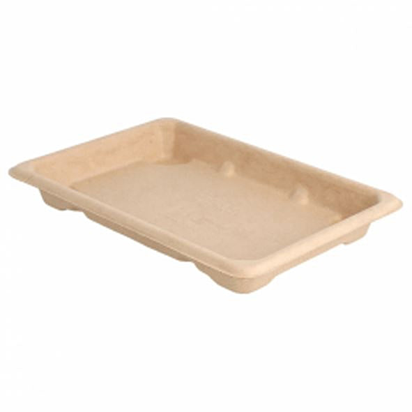 BIONIC Take-away-Box Bagasse (Zuckerrohr), braun – kompostierbar – 50 Stk.