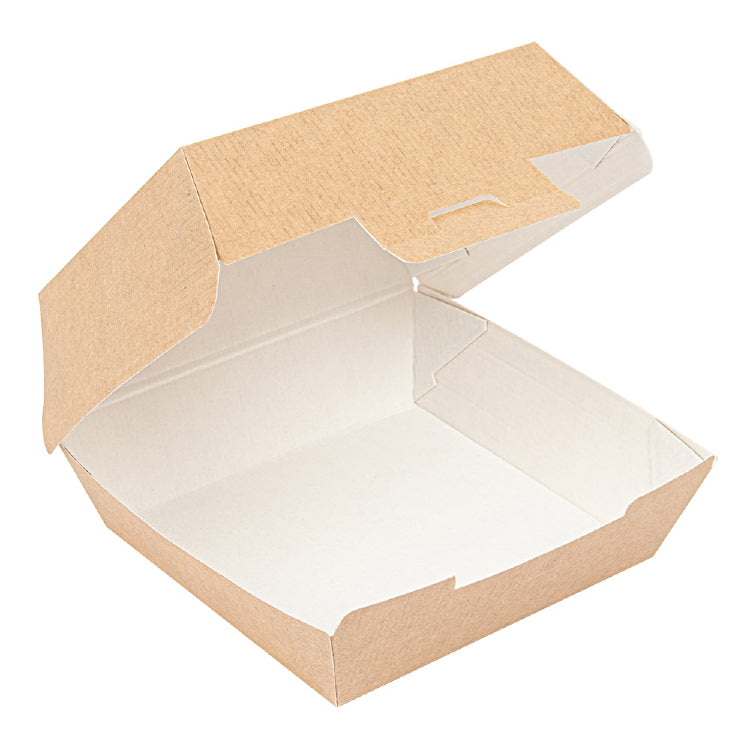 Take-away-Box THEPACK, Papier/Karton – 130 × 125 × 62 mm – FSC – 50 Stk.