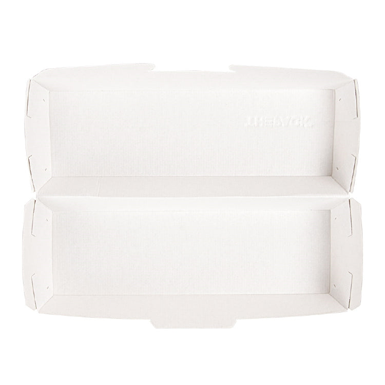 THEPACK Take-away-Box, 232 × 90 × 63 mm, natur – 50 Stk.