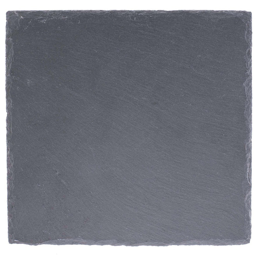 GLOREX Untersetzer – 11,0 × 11,0 × 0,5 cm, Schiefer, quadratisch