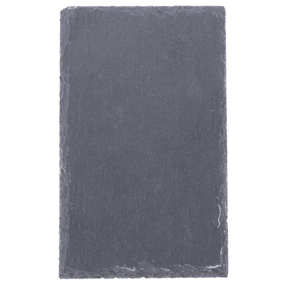 GLOREX Untersetzer – 9,0 × 15,0 × 0,5 cm, Schiefer, rechteckig