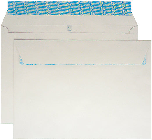 Goessler Couvert C4, ohne Fenster, selbstklebend, grau, 120 g/m² – 250 Stk.