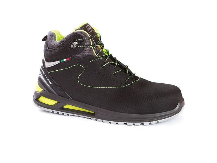 Giasco Bali Sicherheitsstiefel S3 ESD SRC – Schwarz – Grösse 39, Metallfrei