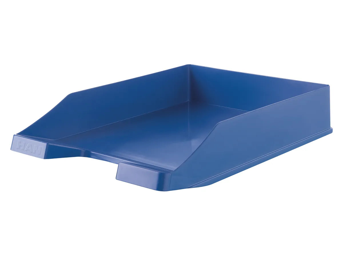 HAN Karma – Briefkorb-Set für C4, Kunststoff (recycelt), Blau