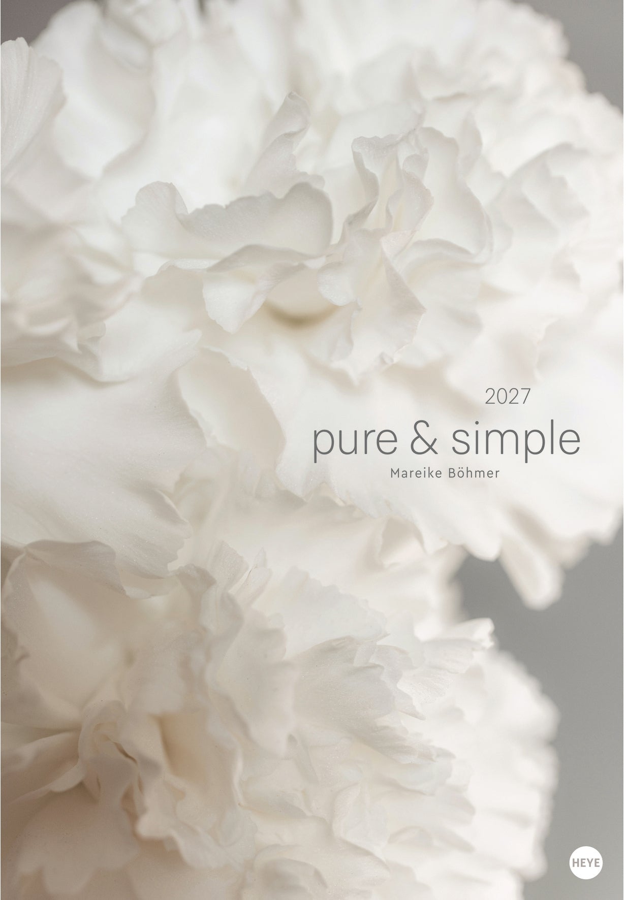 Heye Pure & Simple – Bildkalender 2027 – 37,5 × 54 cm