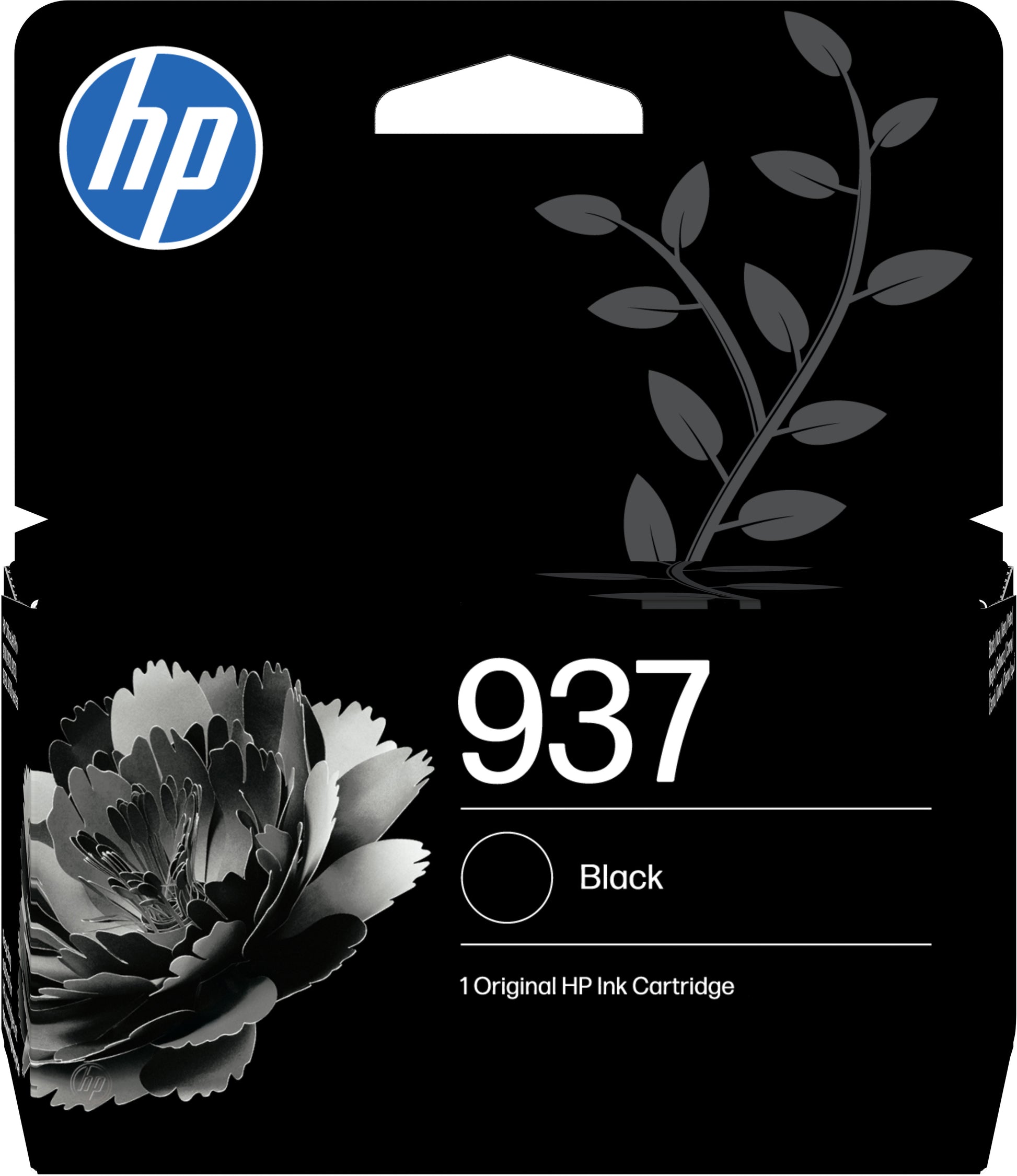 HP 937 Schwarz Tintenpatrone (Original) – 1'250 Seiten – für HP OfficeJet Pro 9110/9120/9130/9132 …