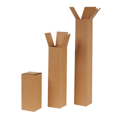 Brieger Vierkanthülse – 910 × 100 × 100 mm, 3,0 mm, ohne Selbstklebeverschluss