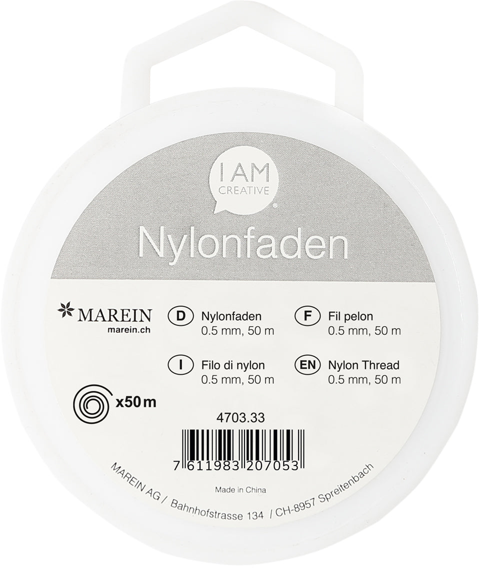I am creative Nylonfaden – 0,5 mm, 50 m