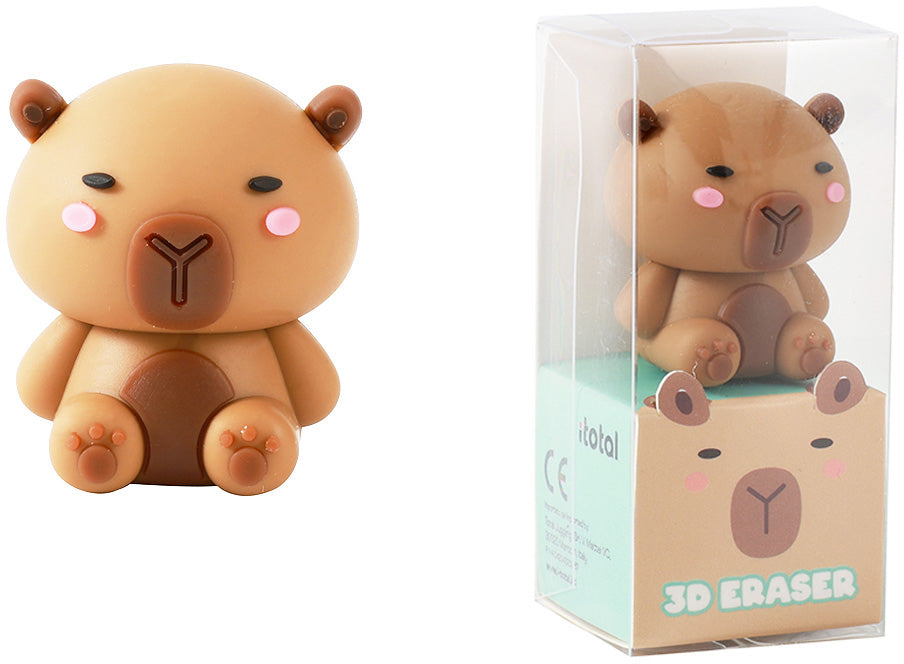 I-total Motiv-Radiergummi Capybara – geformt, 33 × 24 × 40 mm