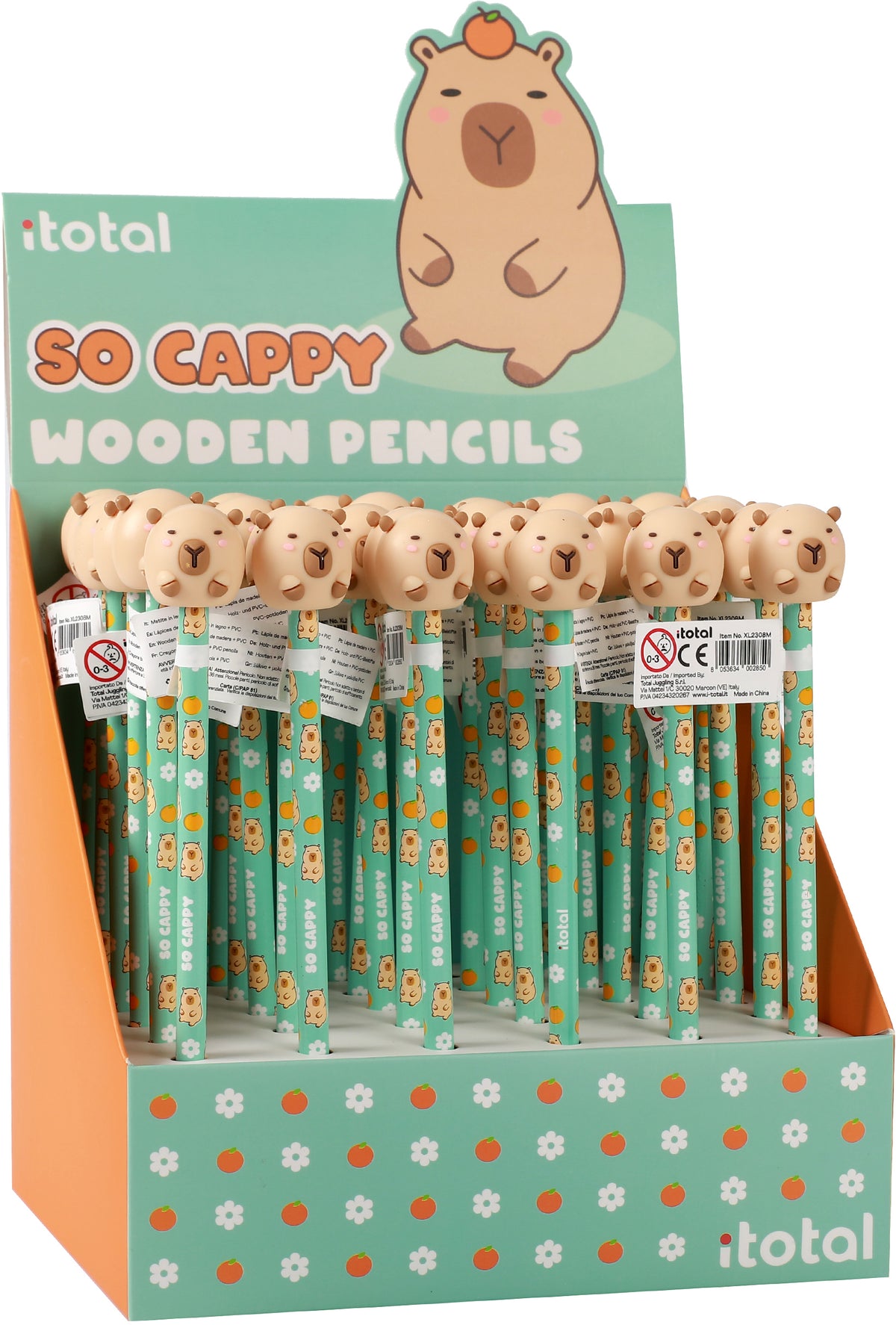 I-total 3D XL2308M Bleistift, Capybara