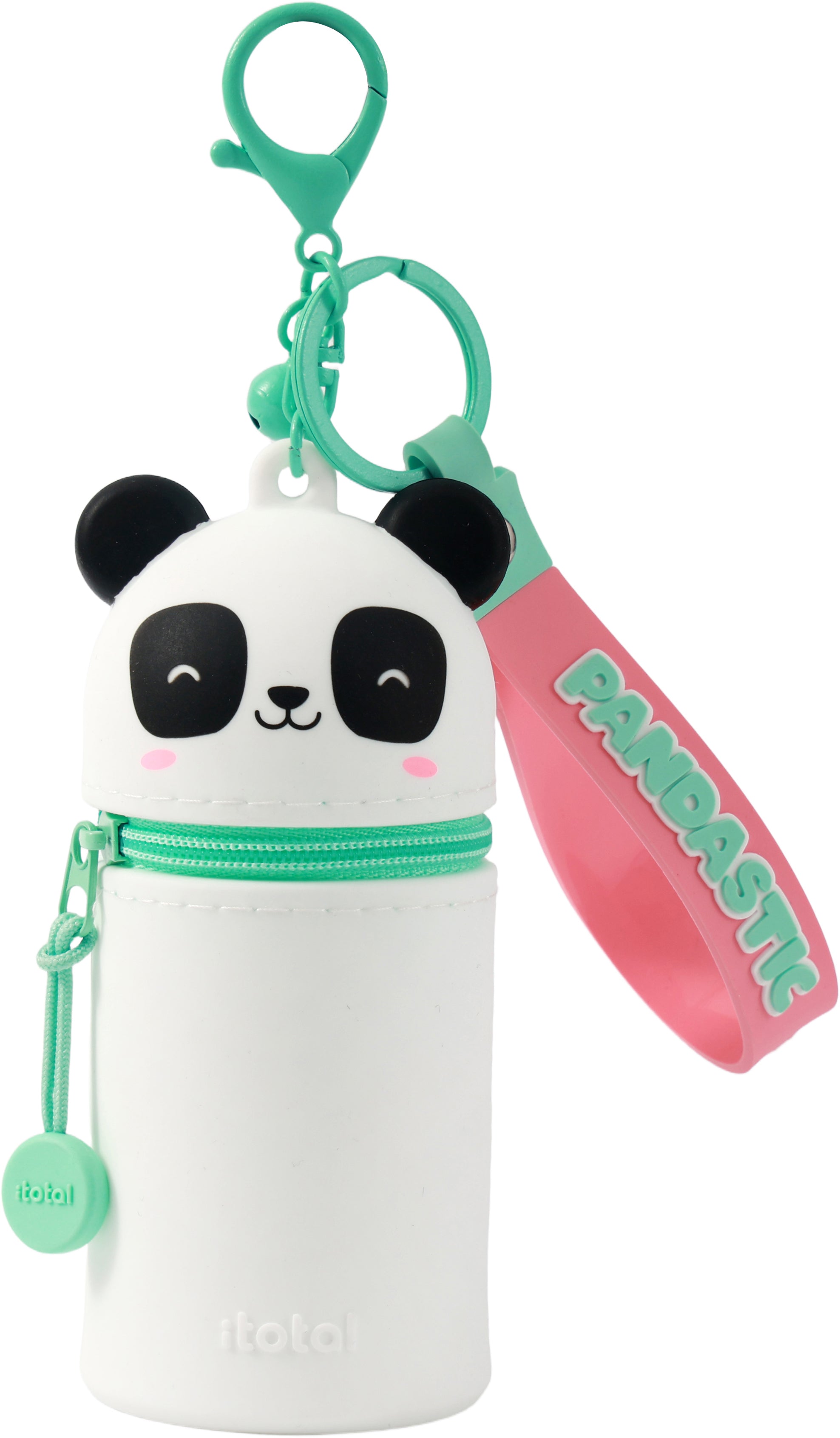 I-total Schlüsselanhänger Panda – Silikonetui
