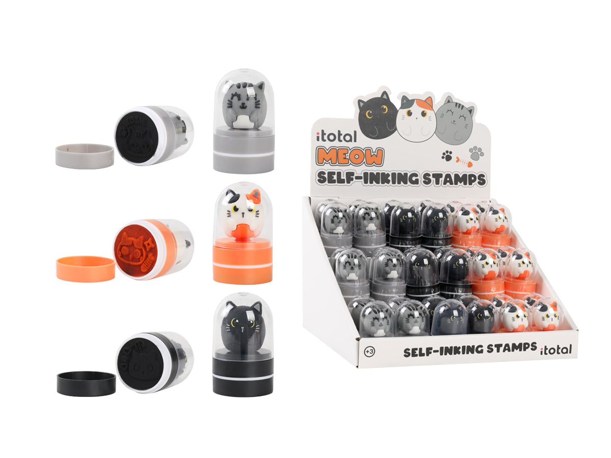I-total Stempel-Set – Katzen – 3 Stempel – 30 × 50 × 30 mm