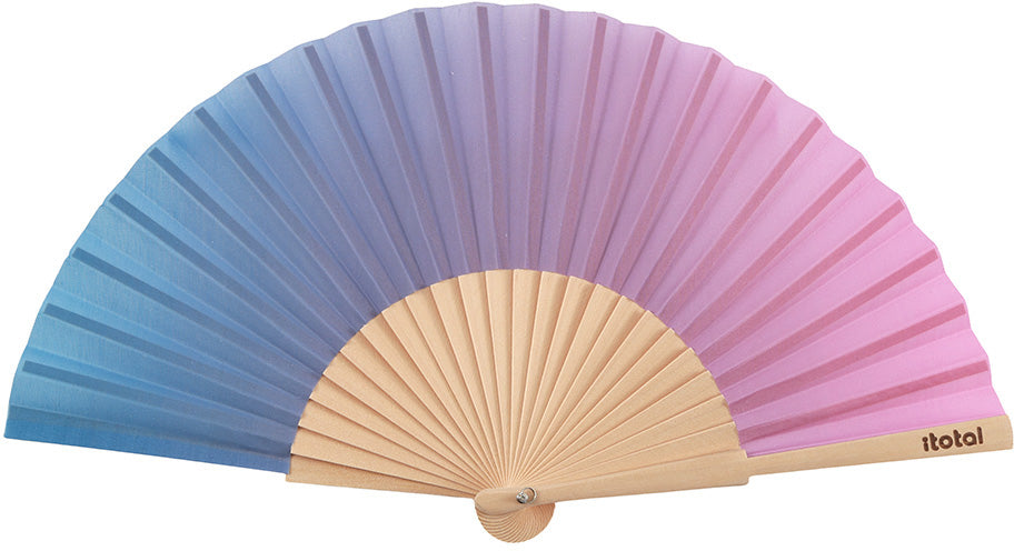 I-total Handventilator XL3164A – 23 cm, Blau, Pink