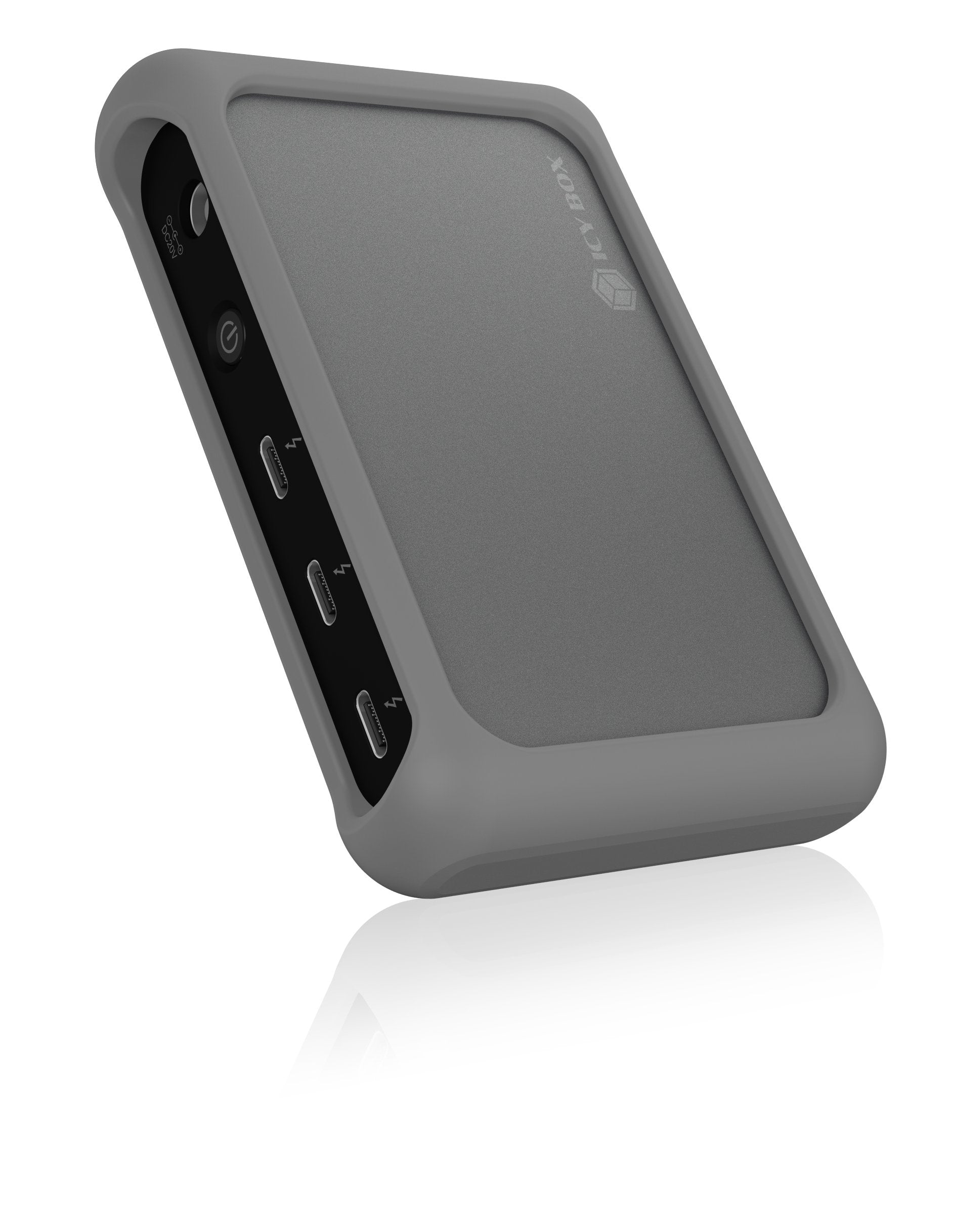 ICY BOX IB-HUB801-TB4 Thunderbolt-Hub – Thunderbolt 4, 1× USB-A, 85 W PD, TB4 × 3, für Windows/Mac