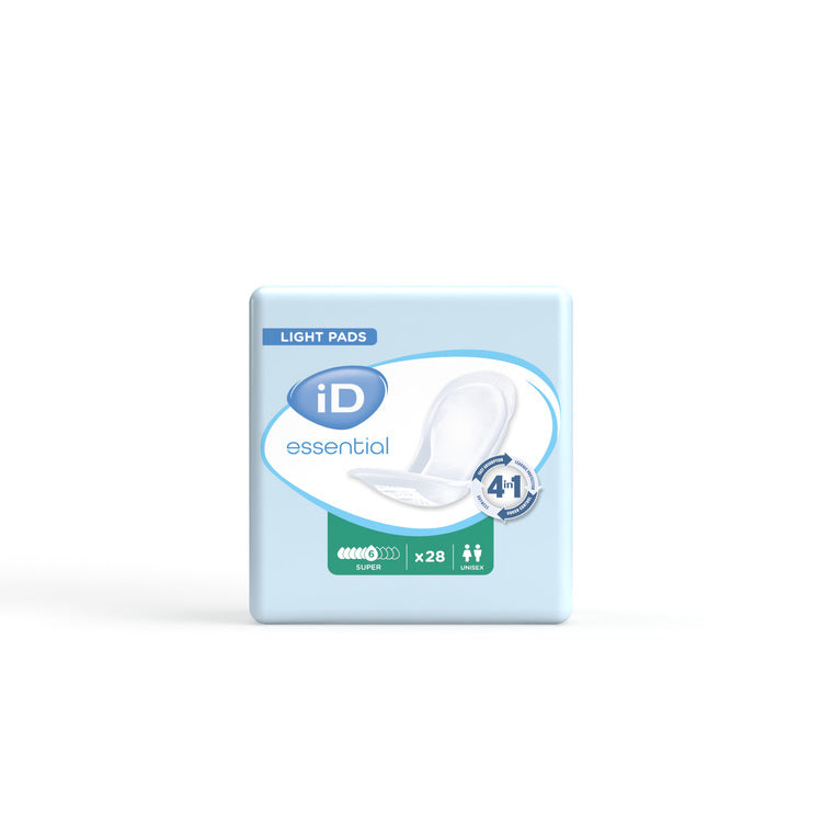 iD Inkontinenz-Pads Essential – 28 Stk, grün, 726 ml