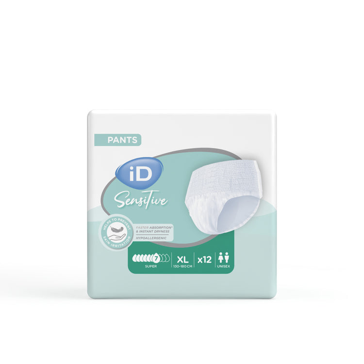 iD Inkontinenzeinlage Super XL – 12 Stk – grün