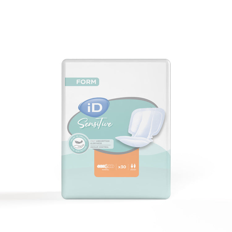 iD Inkontinenzeinlagen Sensitive Form – Normal – 30 Stk