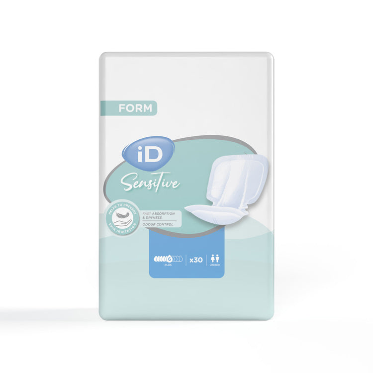iD Inkontinenzeinlagen Sensitive Form Plus – 30 Stk