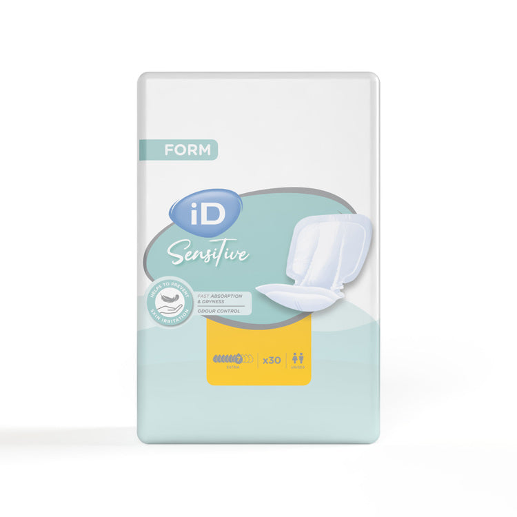 iD Inkontinenzeinlagen Sensitive Form – 30 Stk.