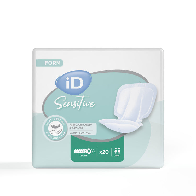 iD Inkontinenzeinlagen Sensitive Form Super – 20 Stk