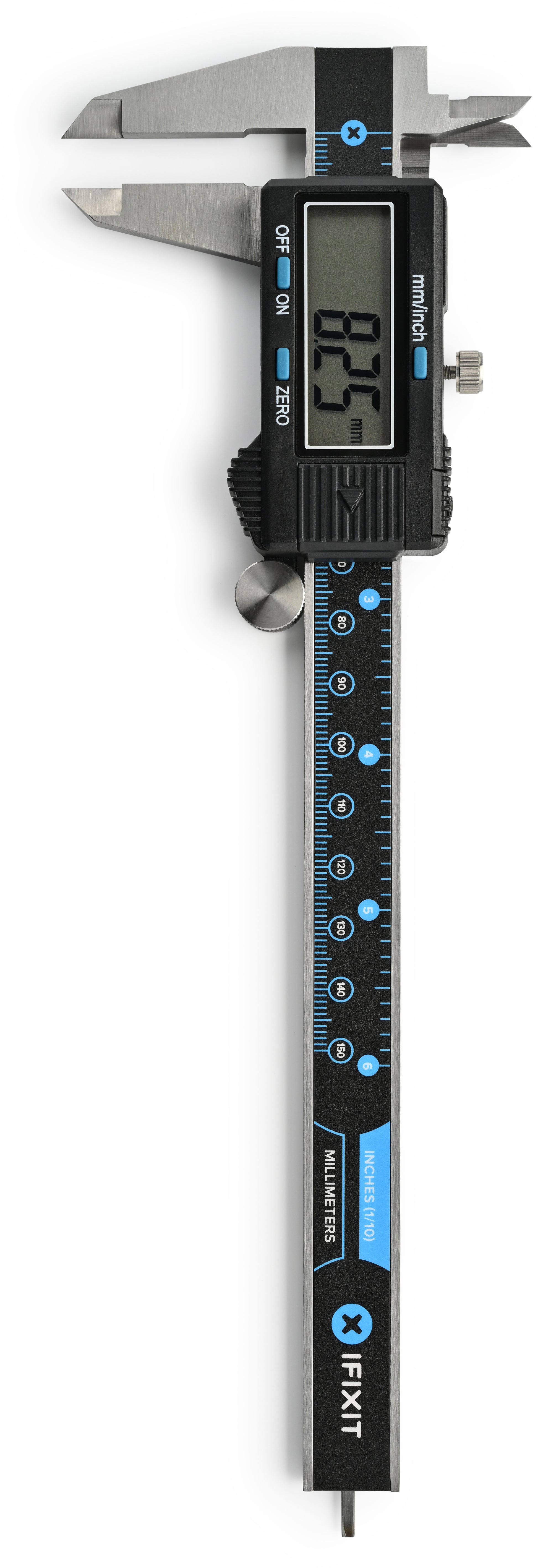 iFixit Messschieber IF145-016 – Digital, 150 mm, 0,01 mm, ±0,02 mm, LCD, schwarz