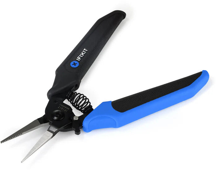 iFixit Mandible IF145-549 Spitzzange – Spitzen 1,2 mm, für Drähte bis AWG 12, federbelastet, Verriegelung