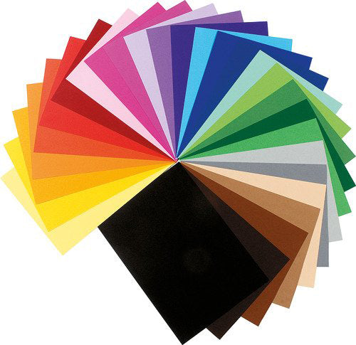Ingold-biwa Farbiges Zeichenpapier – A3, Karminrot, glatt, 100 Blatt, für Mixed Media