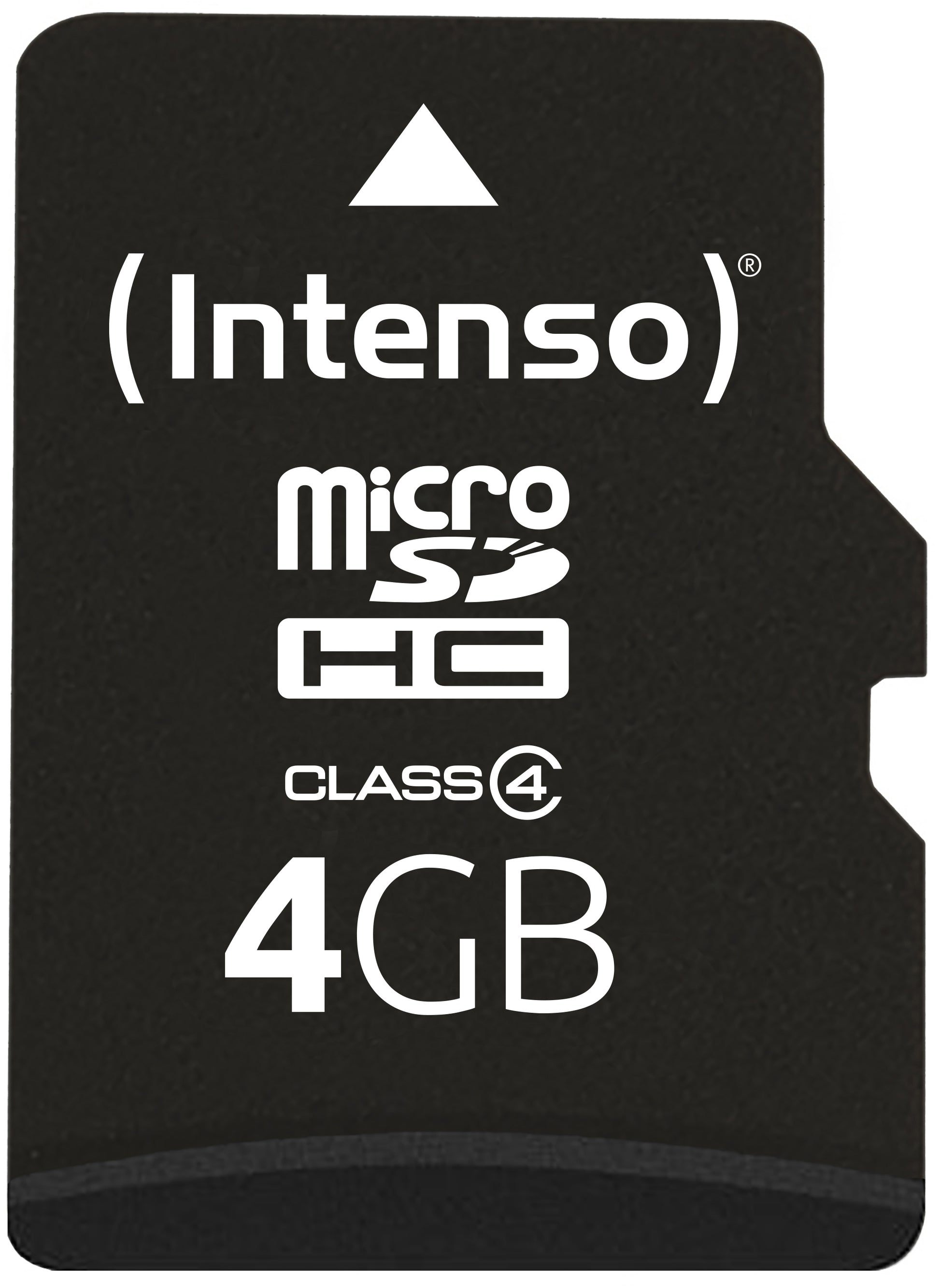 Intenso microSDHC 4 GB – Class 4, 20/5 MB/s, inkl. SD-Adapter