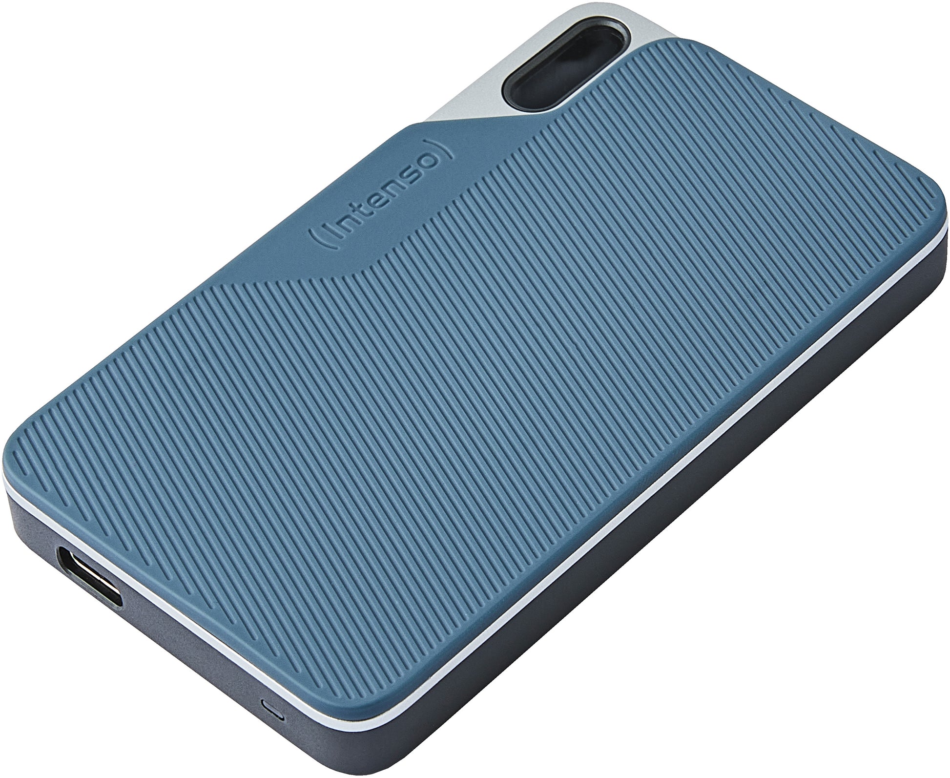 Intenso TX100 – 500 GB externe SSD, USB 3.2 Gen 1, Blau/Grau