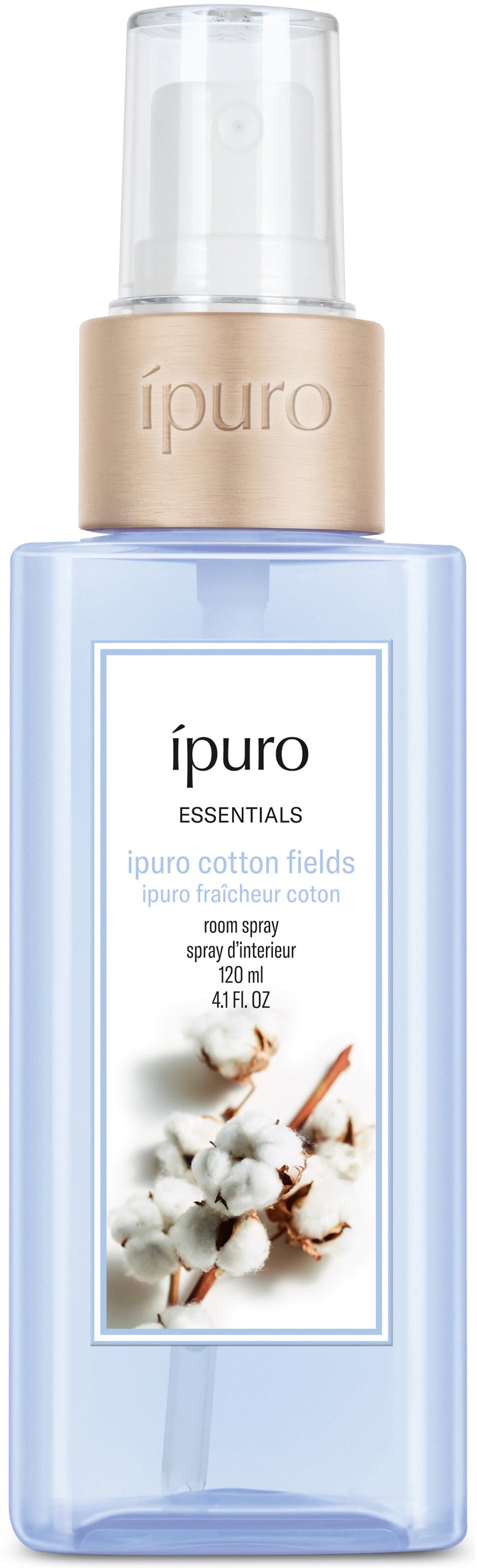 Ipuro Essentials Cotton Fields – Raumspray, 120 ml