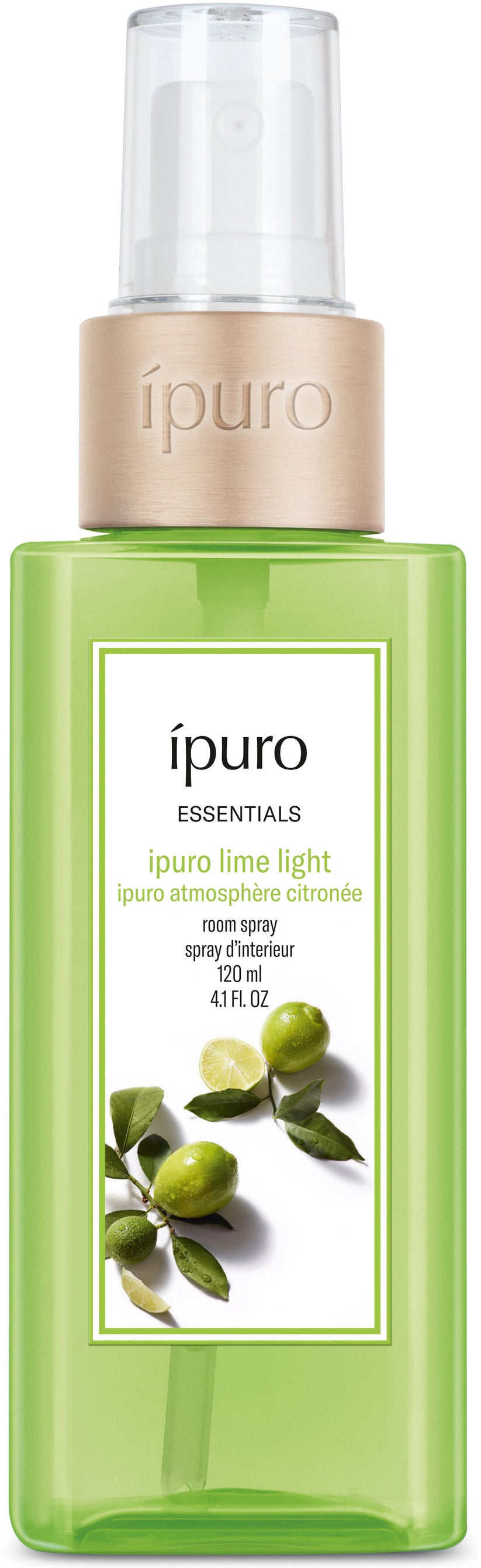 Ipuro Essentials Lime Light – Raumspray, 120 ml