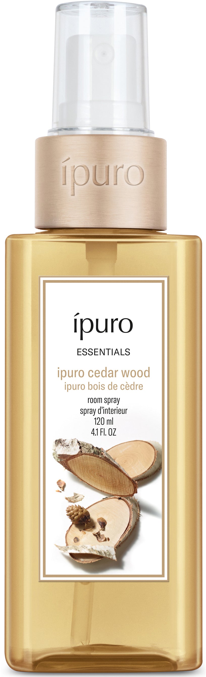 Ipuro Essentials Cedar Wood – Raumspray, 120 ml