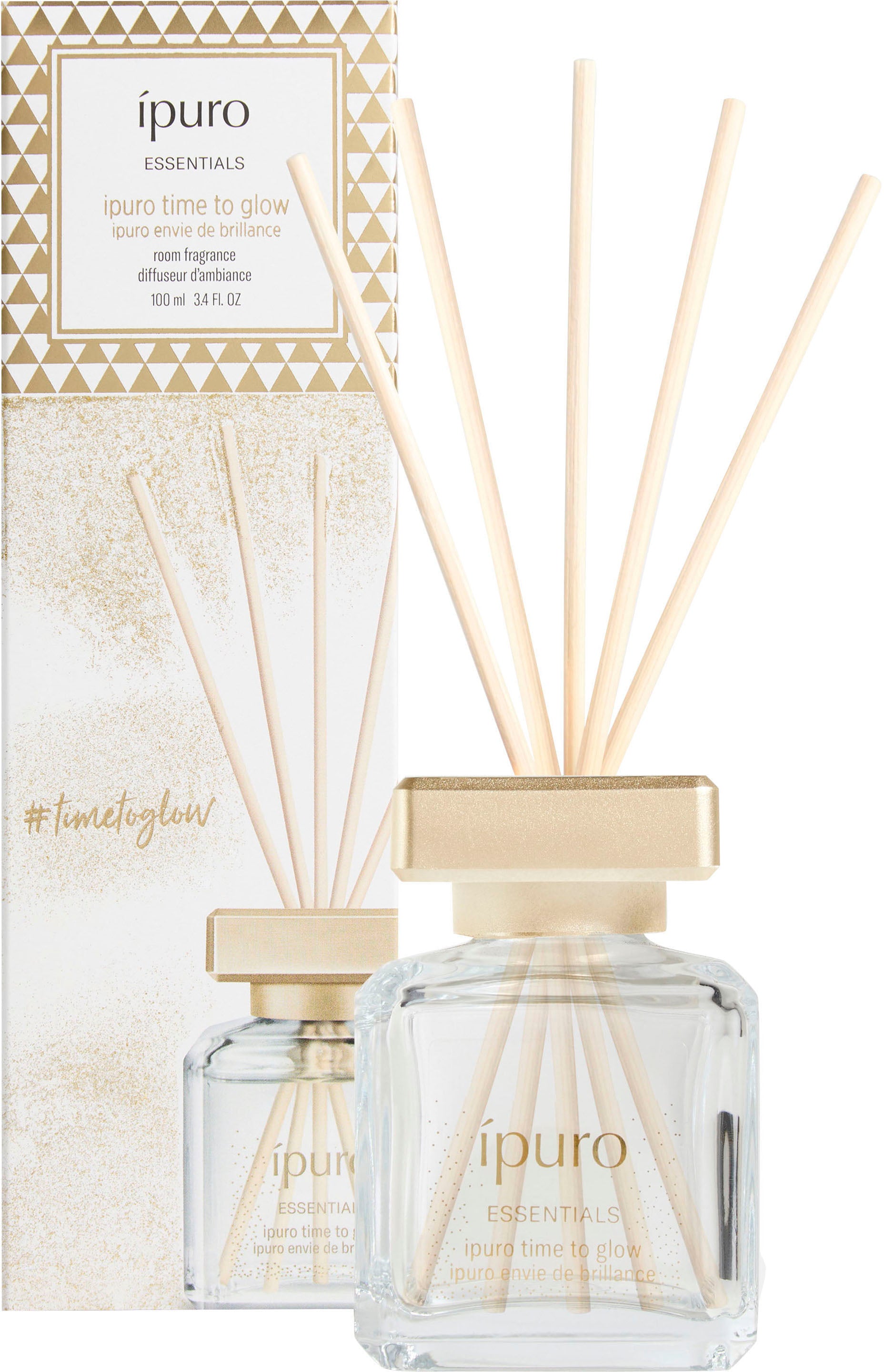 Ipuro Essentials Time to Glow – Duftstäbchen, 100 ml