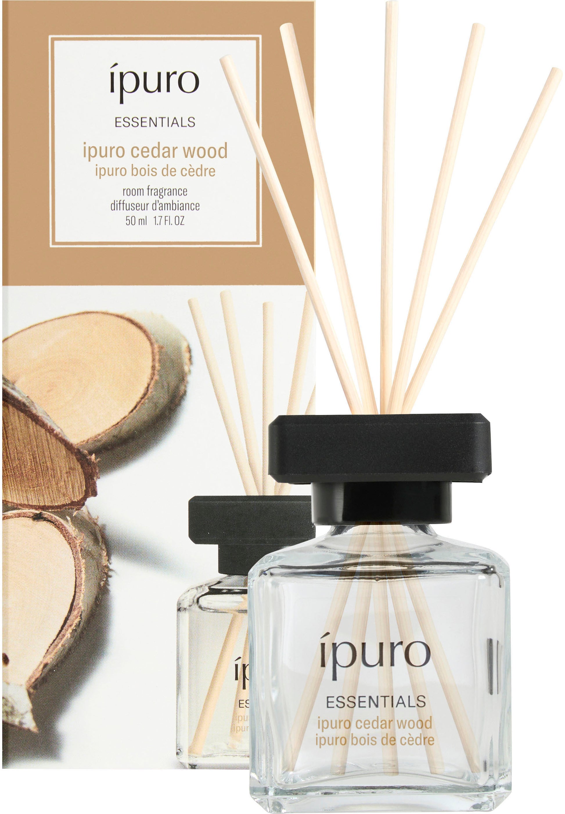 Ipuro Essentials Cedar Wood – Duftöl, 50 ml