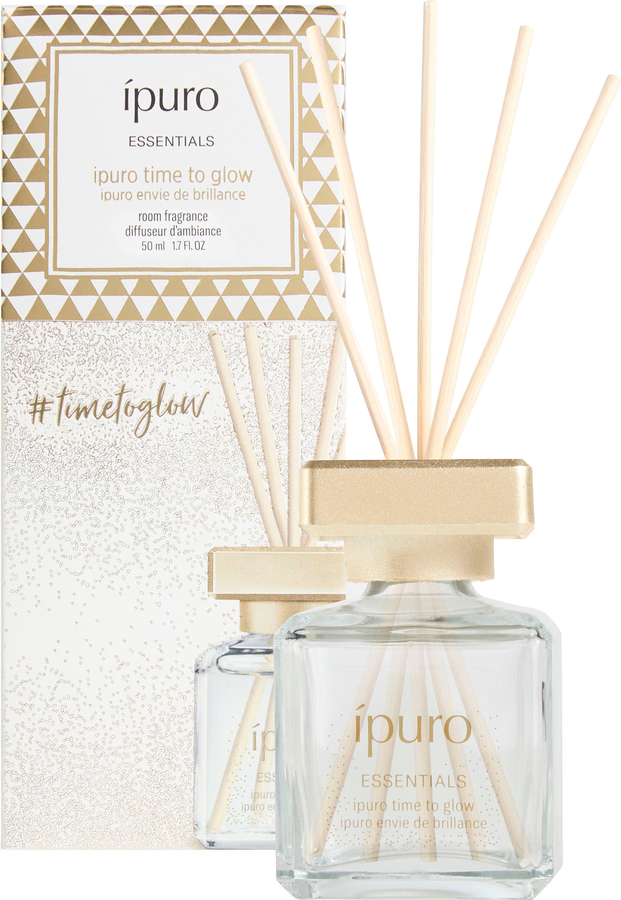 Ipuro Essentials Time to Glow – Duftstäbchen, 50 ml