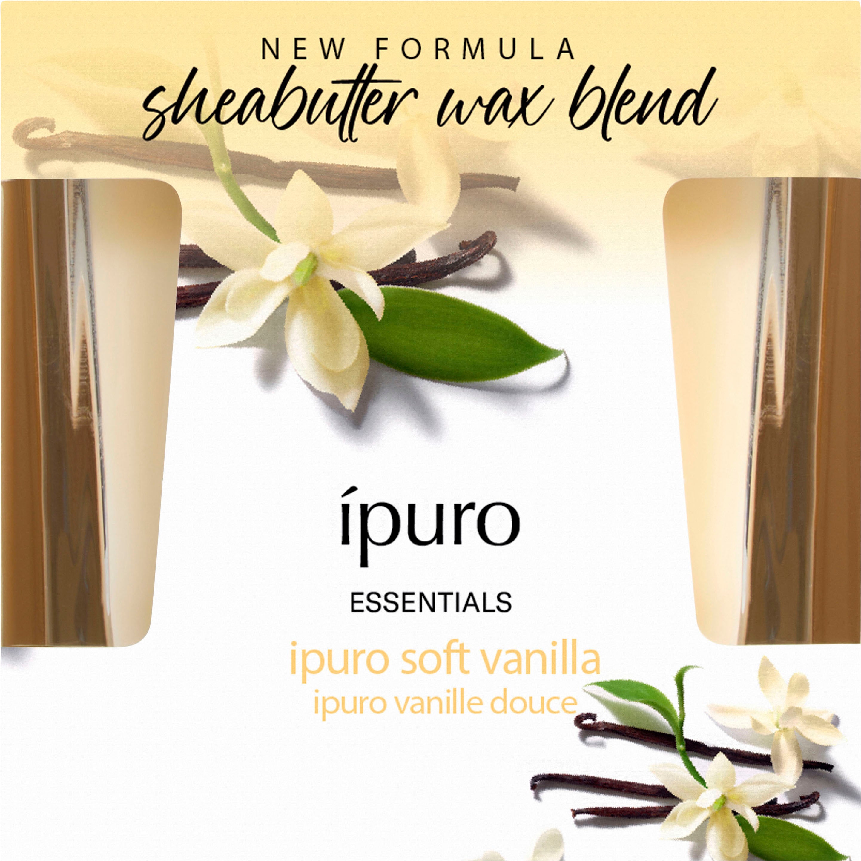 Ipuro Essentials Soft Vanilla – Duftkerze