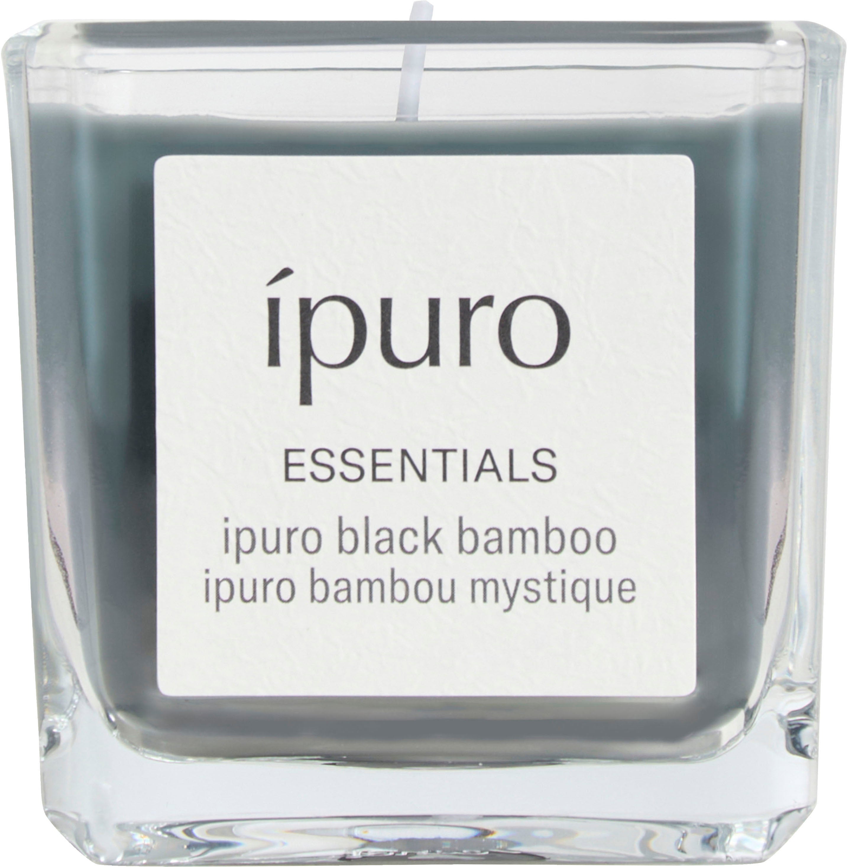 Ipuro Essentials – Duftkerze, Black Bamboo