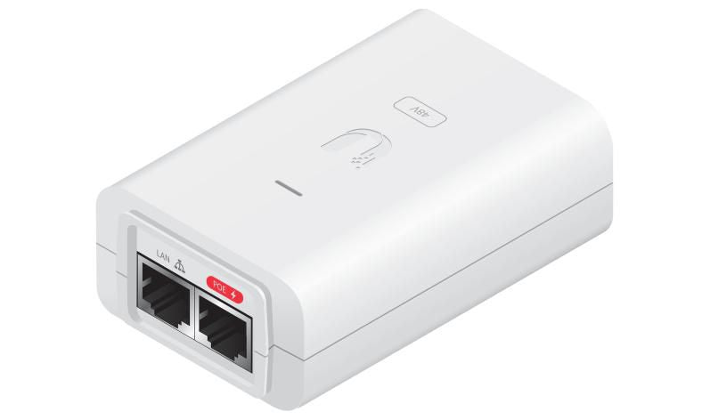 Ubiquiti POE-48-24W-WH PoE-Injektor 24 W – 48 V – weiss