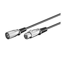 Microconnect XLR-Kabel – 3-pol M–F – 3 m